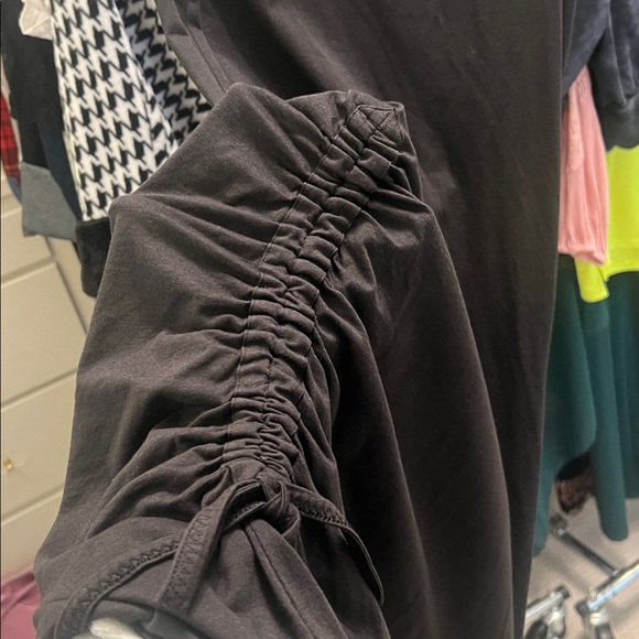 Toad&Co black sleeveless V-neck midi dress - Picture 4 of 5